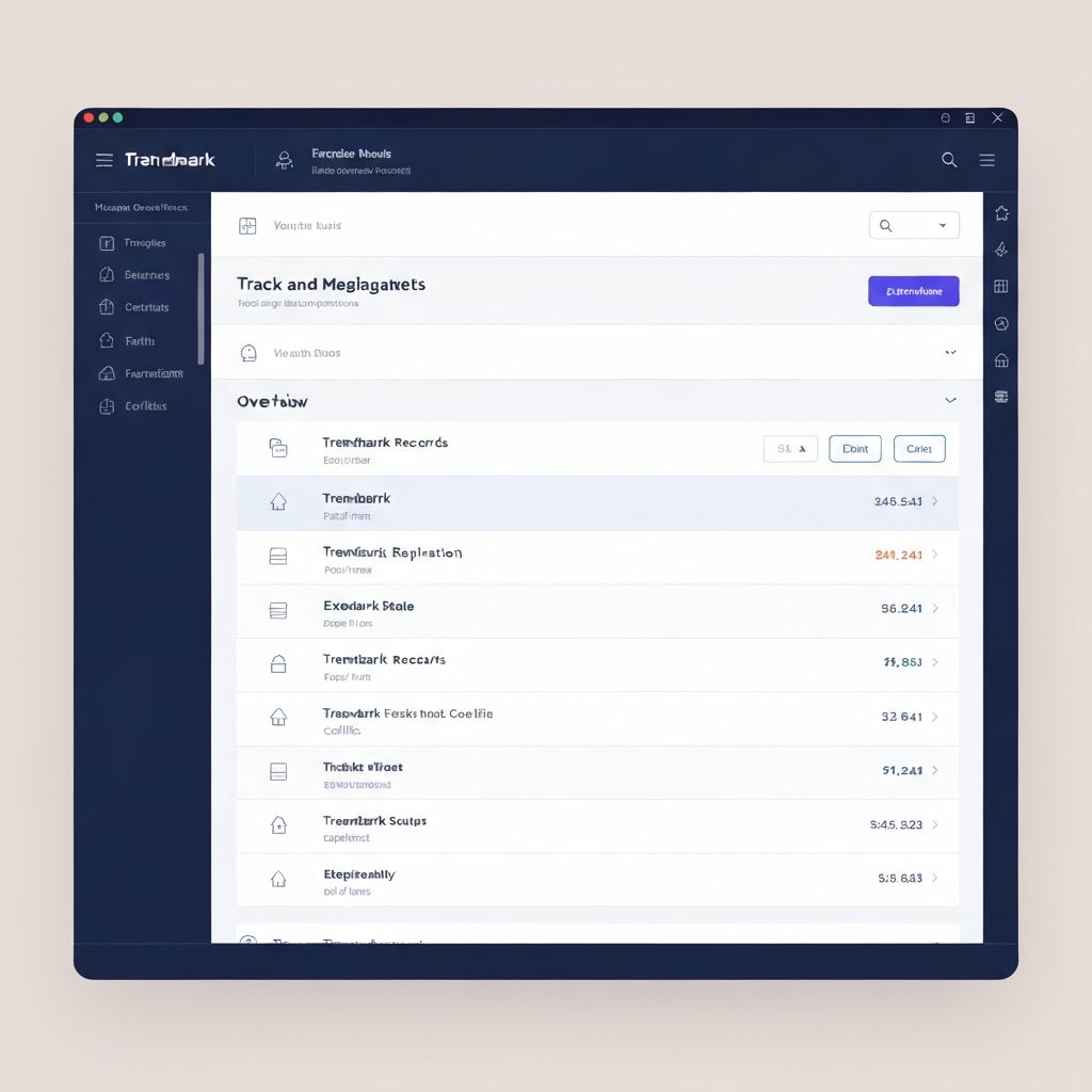 Preview of Trademark Management Platform case study